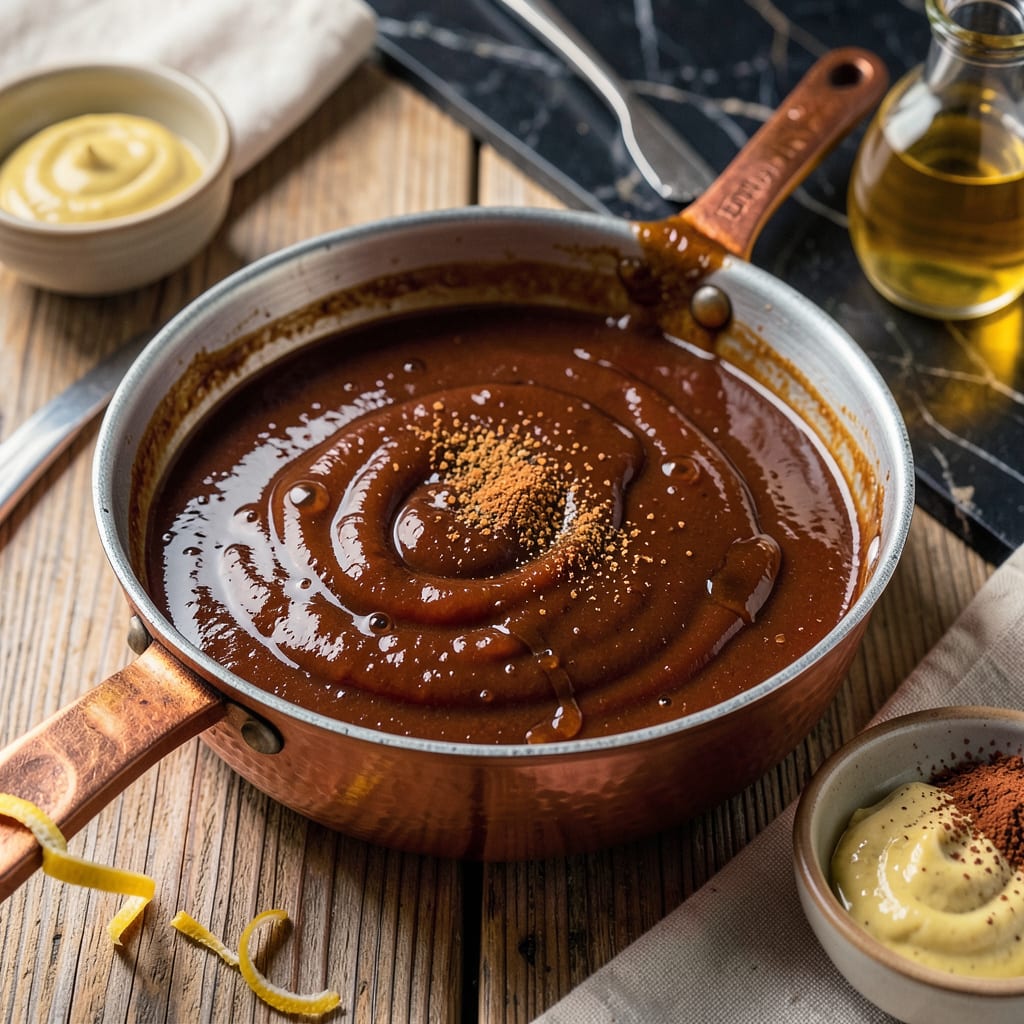 Low Sodium BBQ Sauce Recipe: Homemade Tangy Sweet Without the Guilt example with annotations