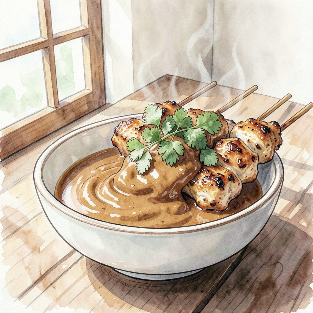 malaysian satay sauce recipe detailed visual guide