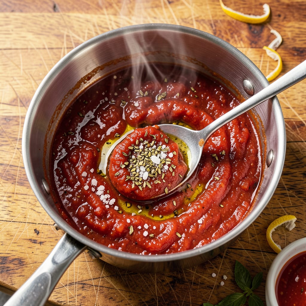 Comprehensive marcos pizza sauce recipe visual reference