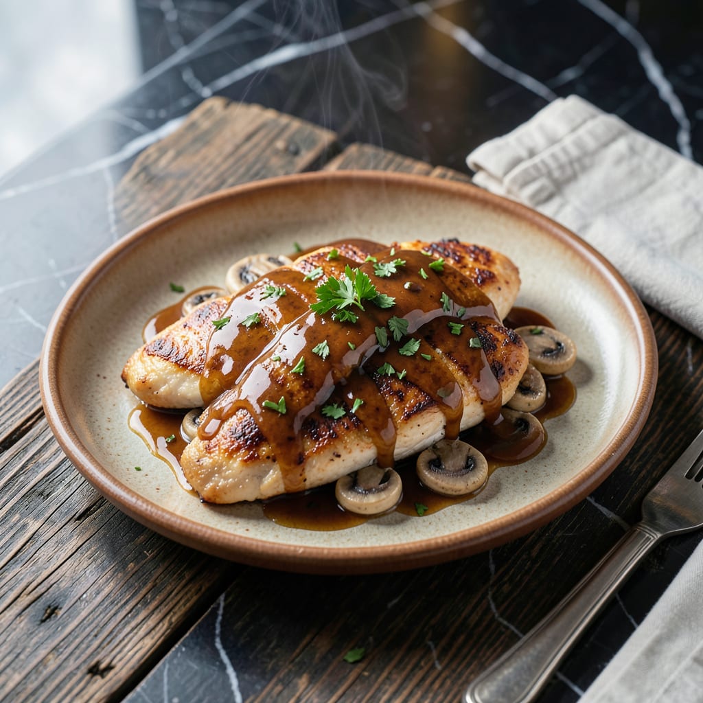Comprehensive Marsala Wine Sauce Recipe for Chicken: Rich Mushroom Infused Elegance visual reference