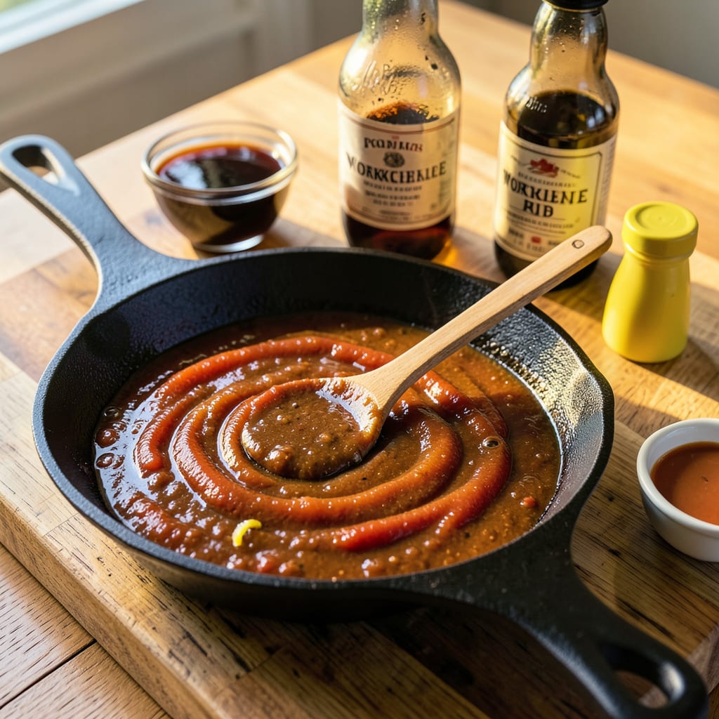 McRib Sauce Recipe: Tangy Sweet Copycat for BBQ Lovers illustration with key details