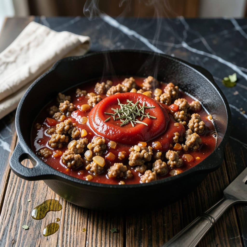 Meat Sauce Recipe With Jarred Sauce: Rich Depth in Minutes detailed visual guide