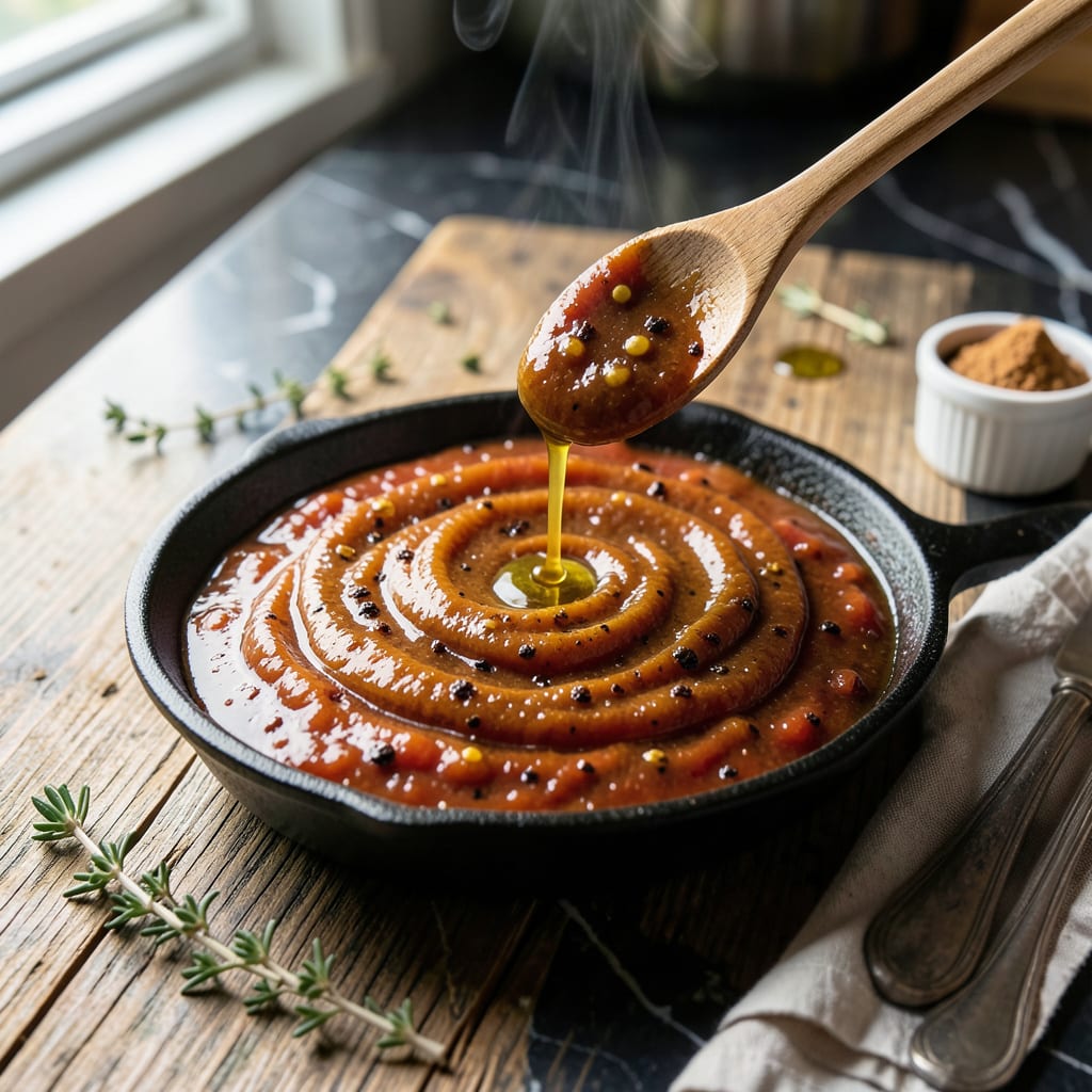 Memphis Style BBQ Sauce Recipe: Bold Vinegar Based Tang with Smoky Depth detailed visual guide