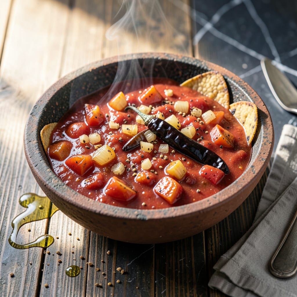 Mexican Tomato Sauce Recipe: Smoky Chipotle and Cumin Infusion illustration with key details