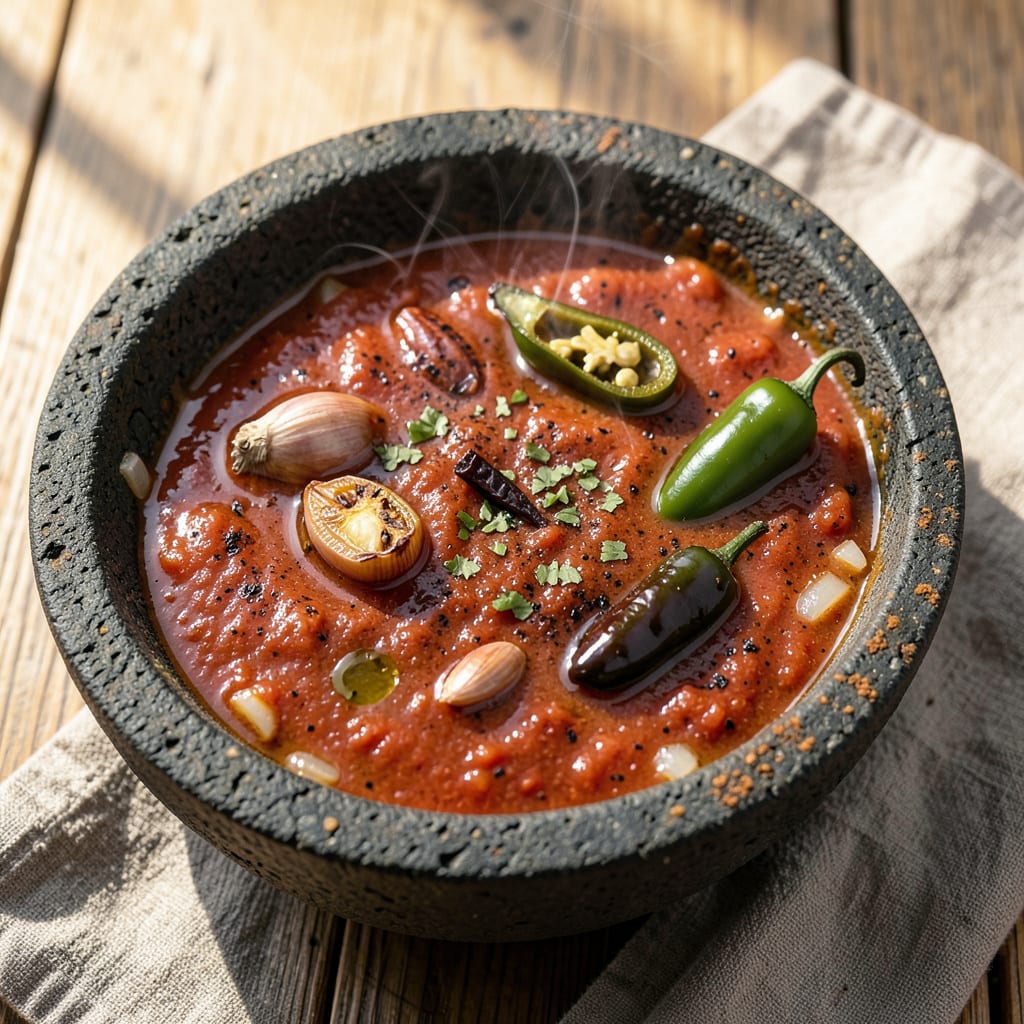 Mexican Tomato Sauce Recipe: Smoky, Spiced Base for Tacos and More example with annotations