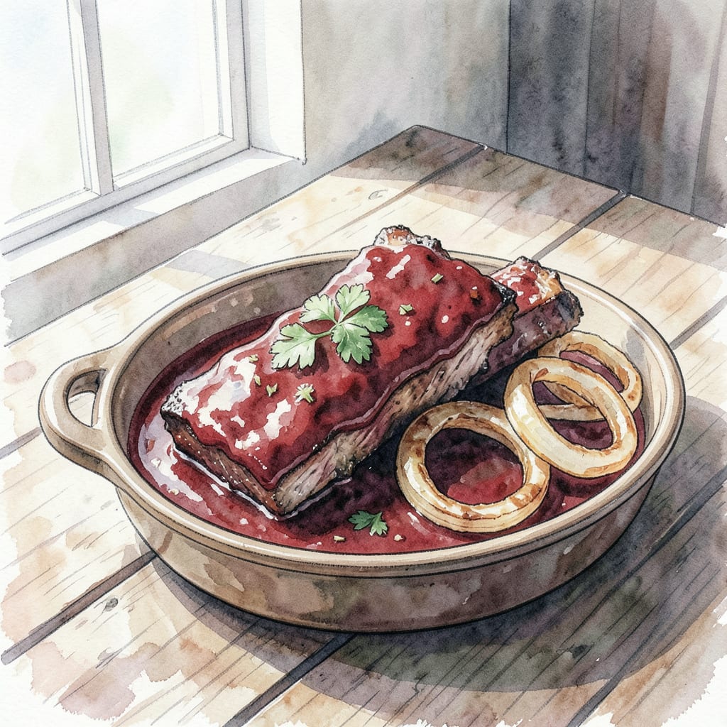 Montgomery Inn BBQ Sauce Recipe: Sweet and Tangy Perfection example with annotations