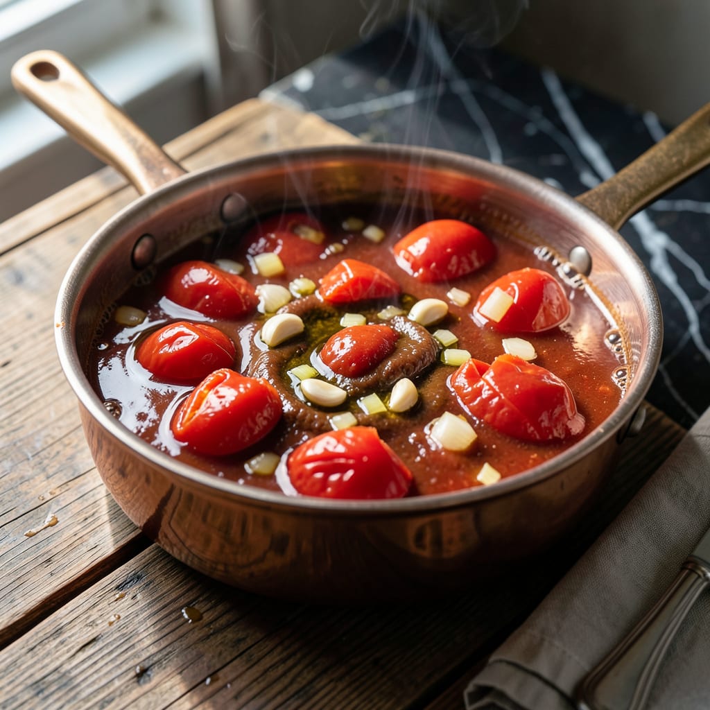 Mother Sauce Tomato Sauce Recipe: Classic French Foundation for Countless Dishes detailed visual guide
