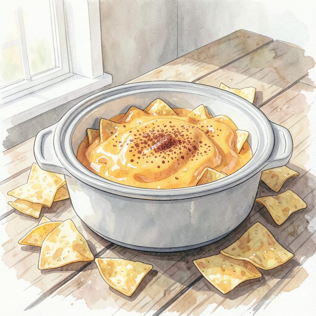 nacho cheese sauce recipe crock pot detailed visual guide