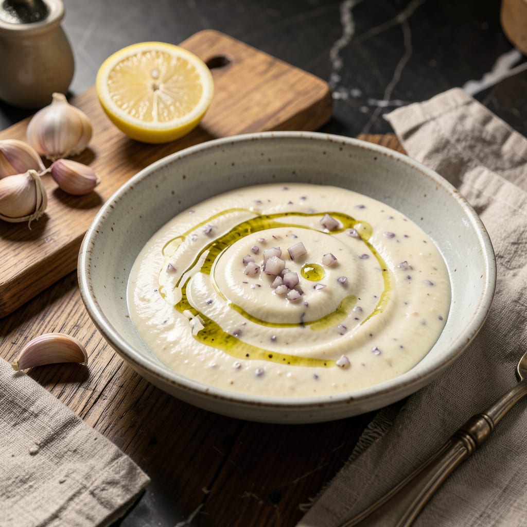 Complete Naf Naf Grill Garlic Sauce Recipe: Creamy Middle Eastern Magic for Everything overview image