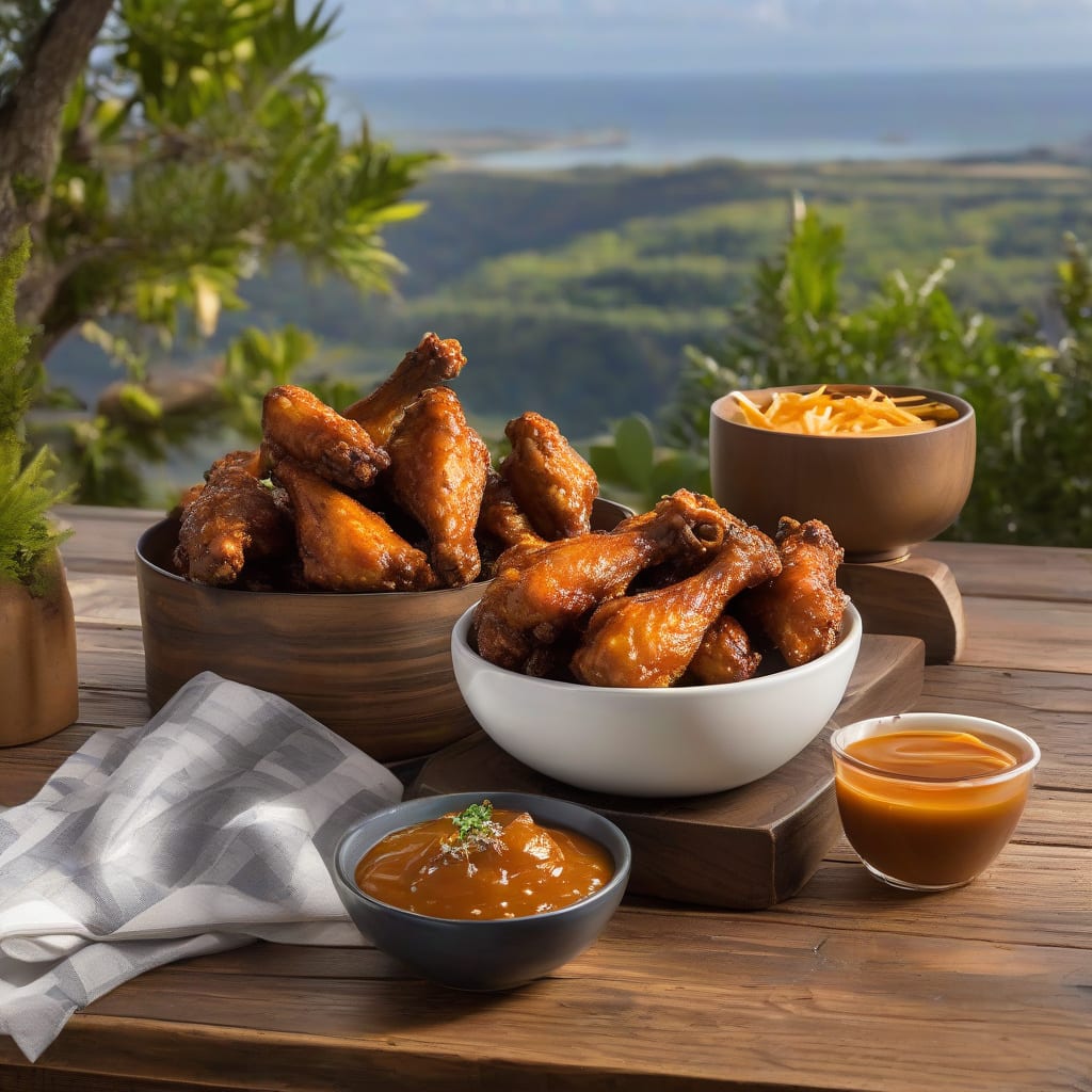 Naked Chicken Wings Recipe: Crispy Buffalo Bliss in 30 Minutes example with annotations