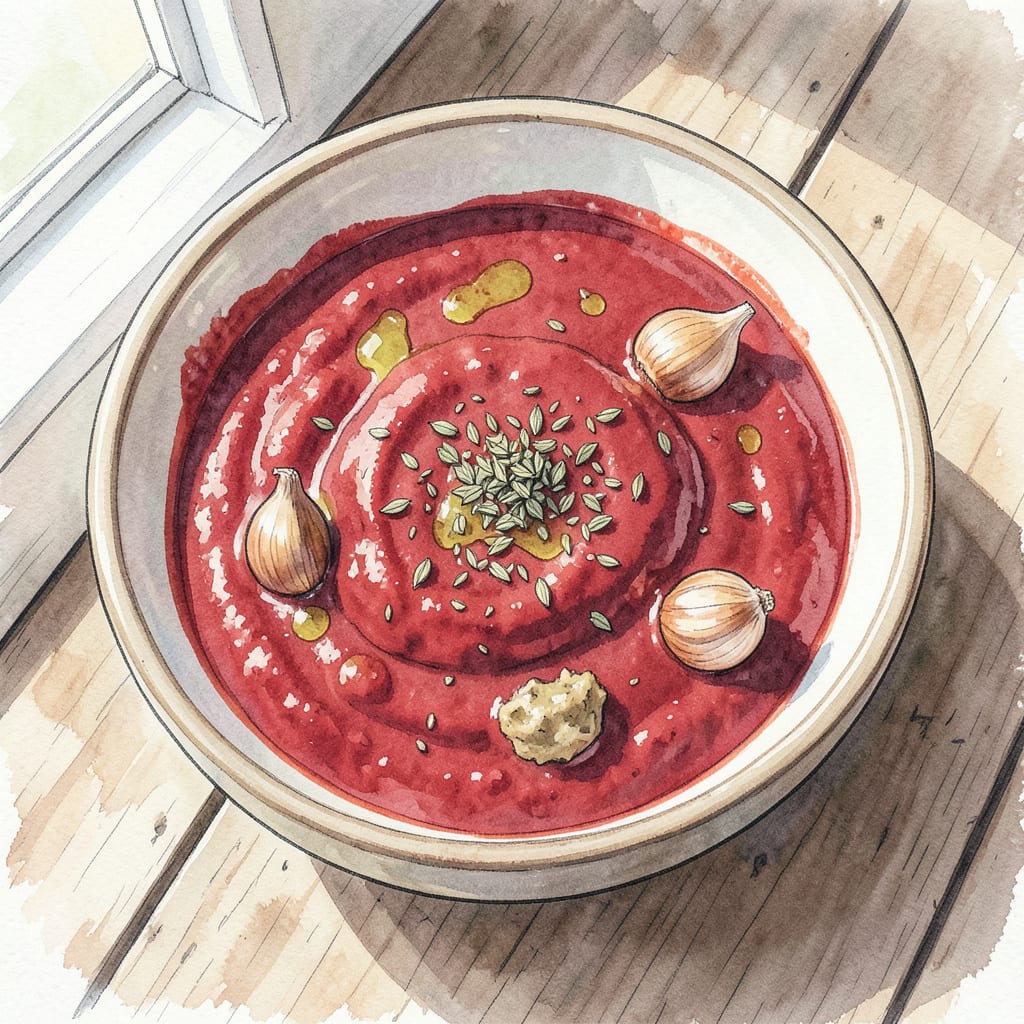 NYC Pizza Sauce Recipe: Authentic New York Style Flavor Base example with annotations