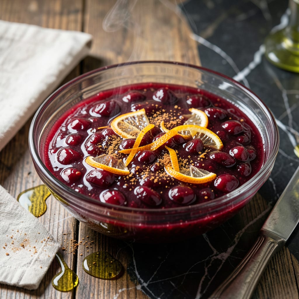 Old Fashioned Cranberry Sauce Recipe: Tart Sweetness With Orange Zest detailed visual guide