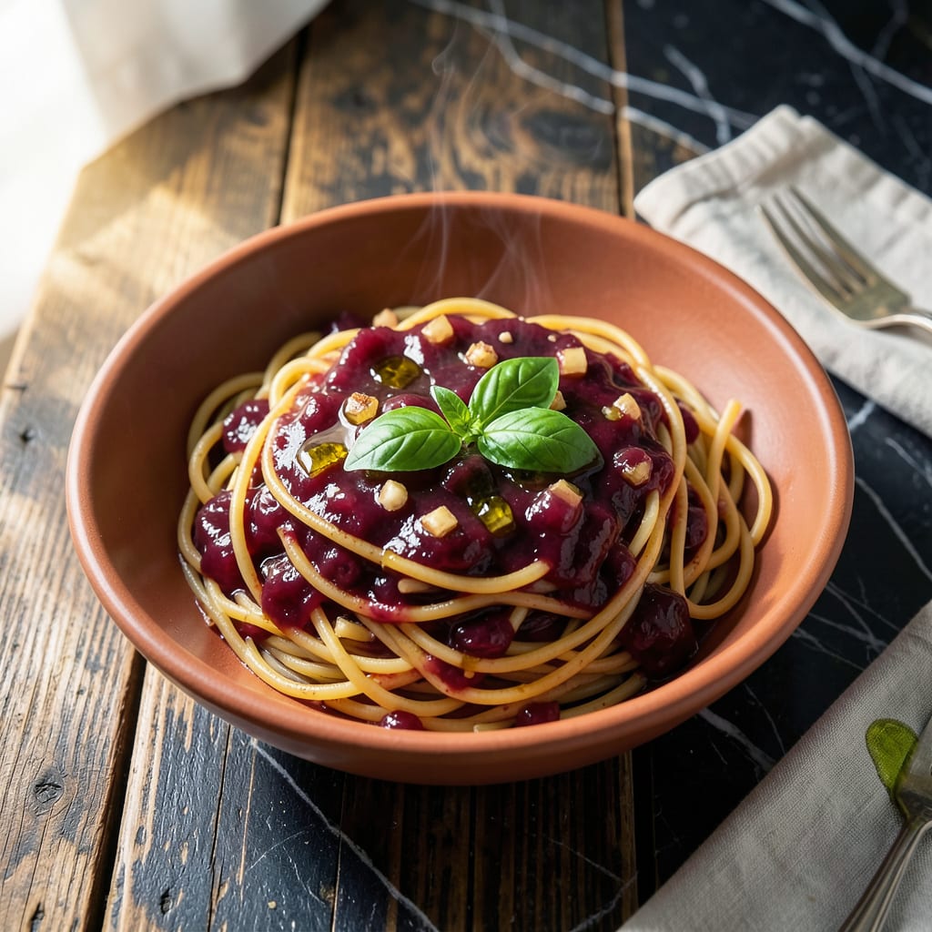 Visual representation of Olive Garden Spaghetti Sauce Recipe Grape Jelly: Secret Sweet and Savory Blend