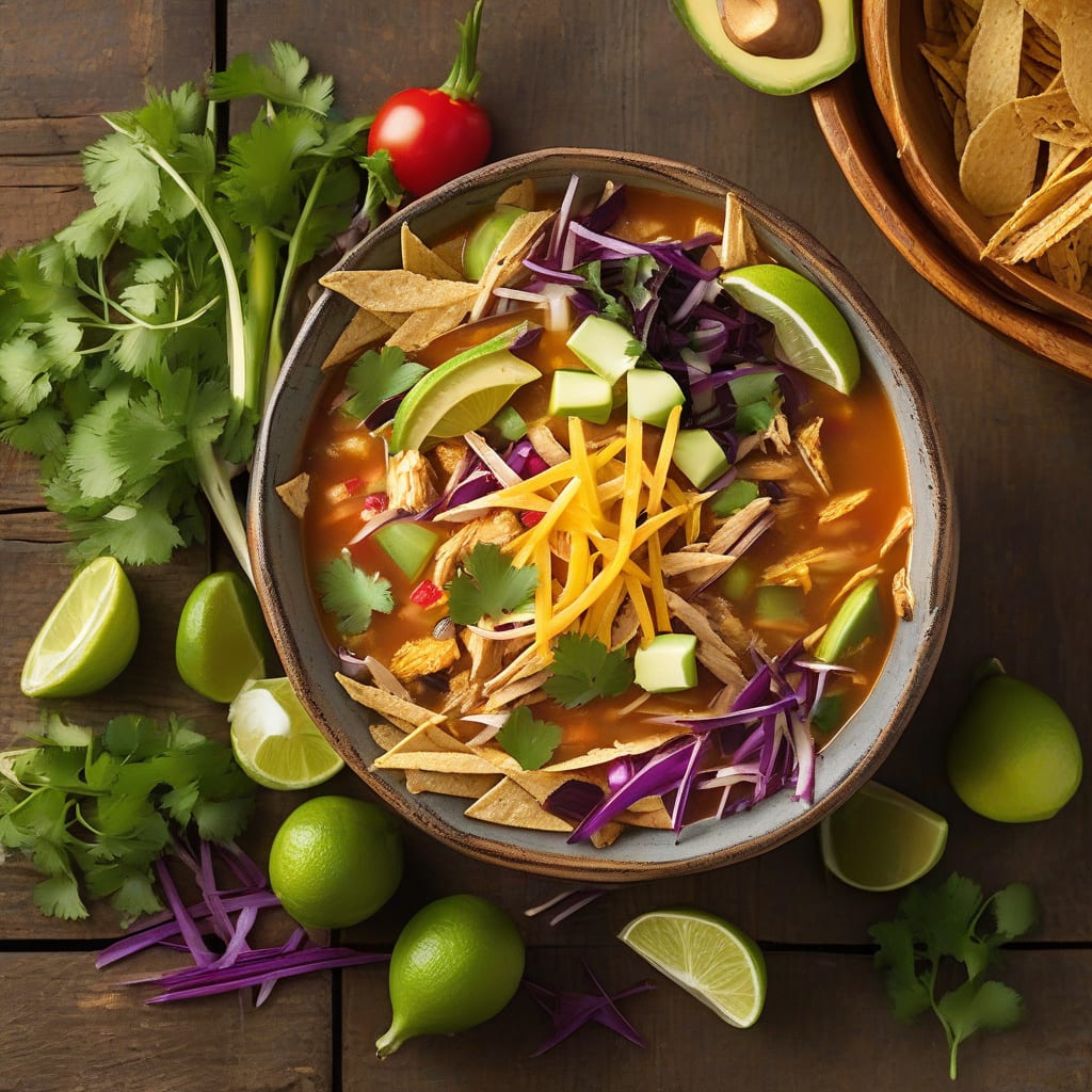 Complete On the Border Chicken Tortilla Soup Recipe: Spicy Southwestern Comfort overview image