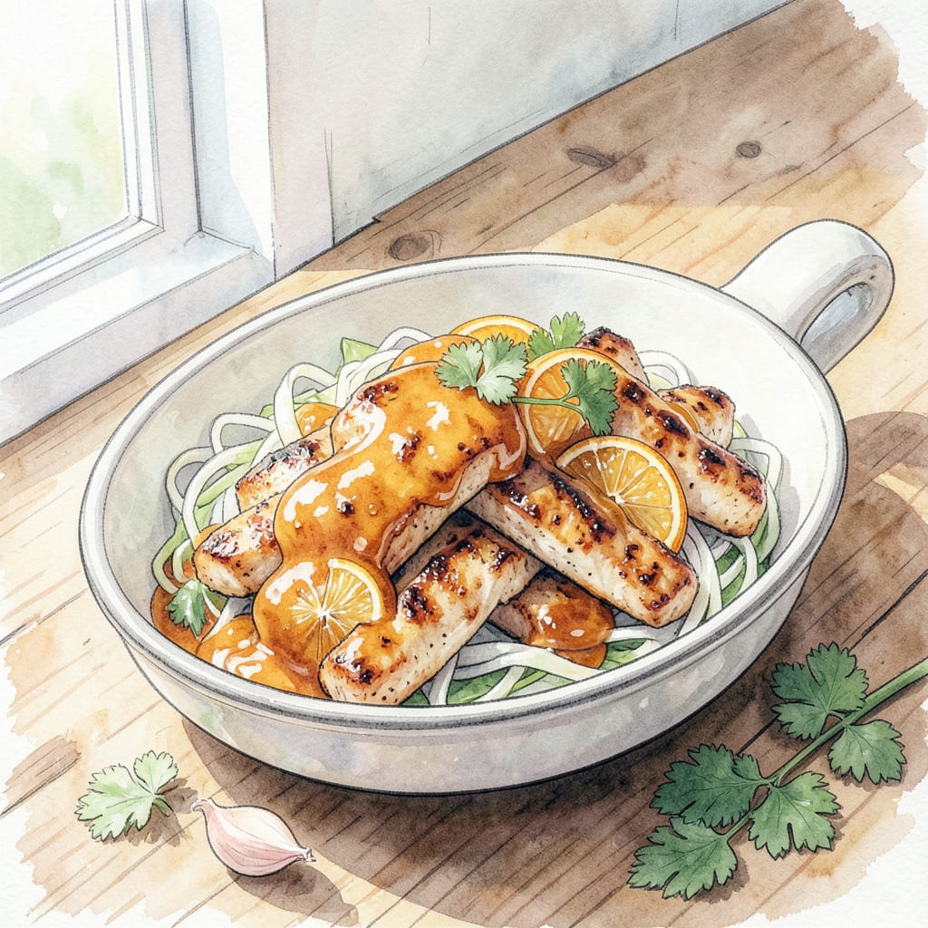 Orange Ginger Sauce Recipe: Zesty Asian Inspired Flavor Boost detailed visual guide