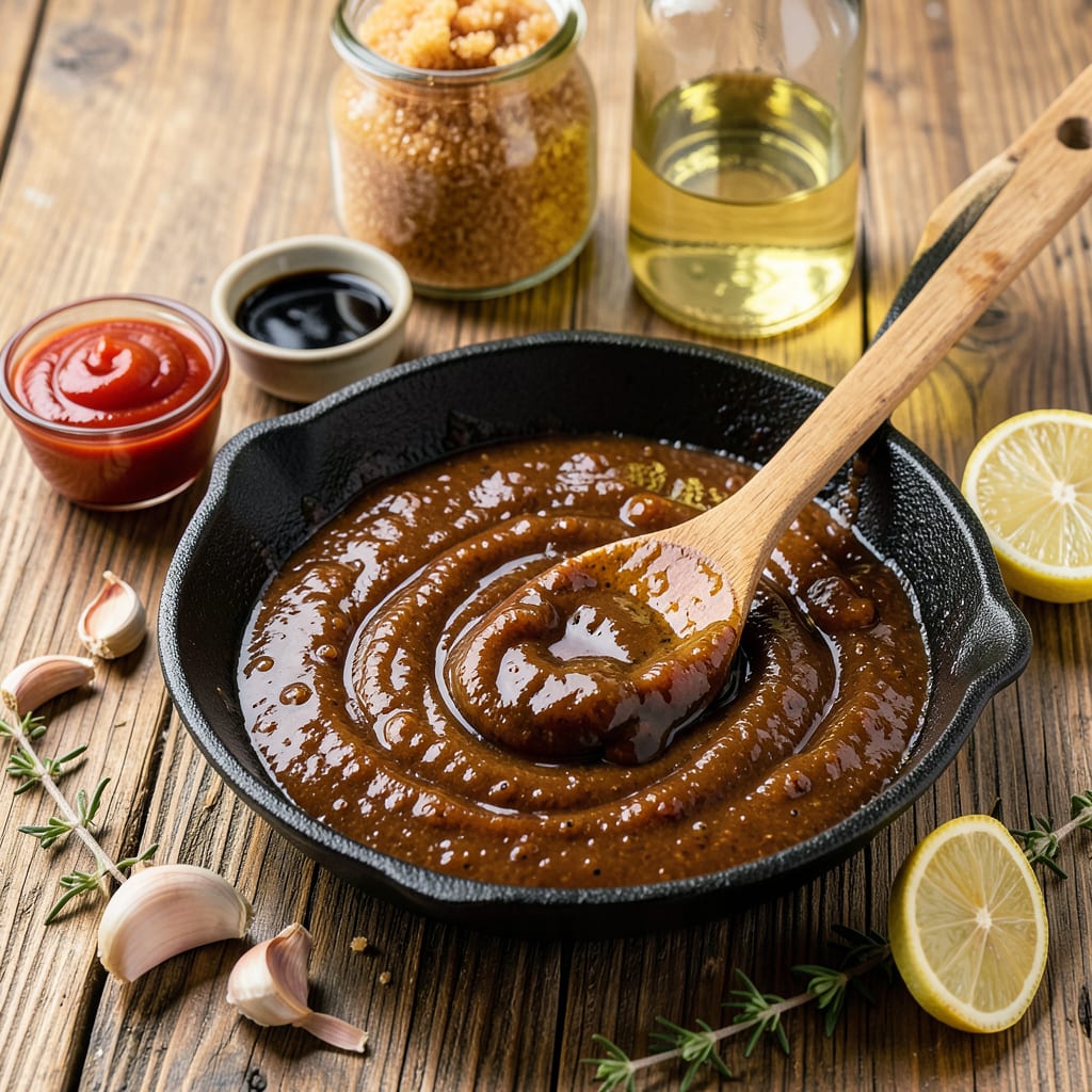 Visual representation of Outback BBQ Sauce Recipe: Tangy Smoky Copycat Perfection for Grilling