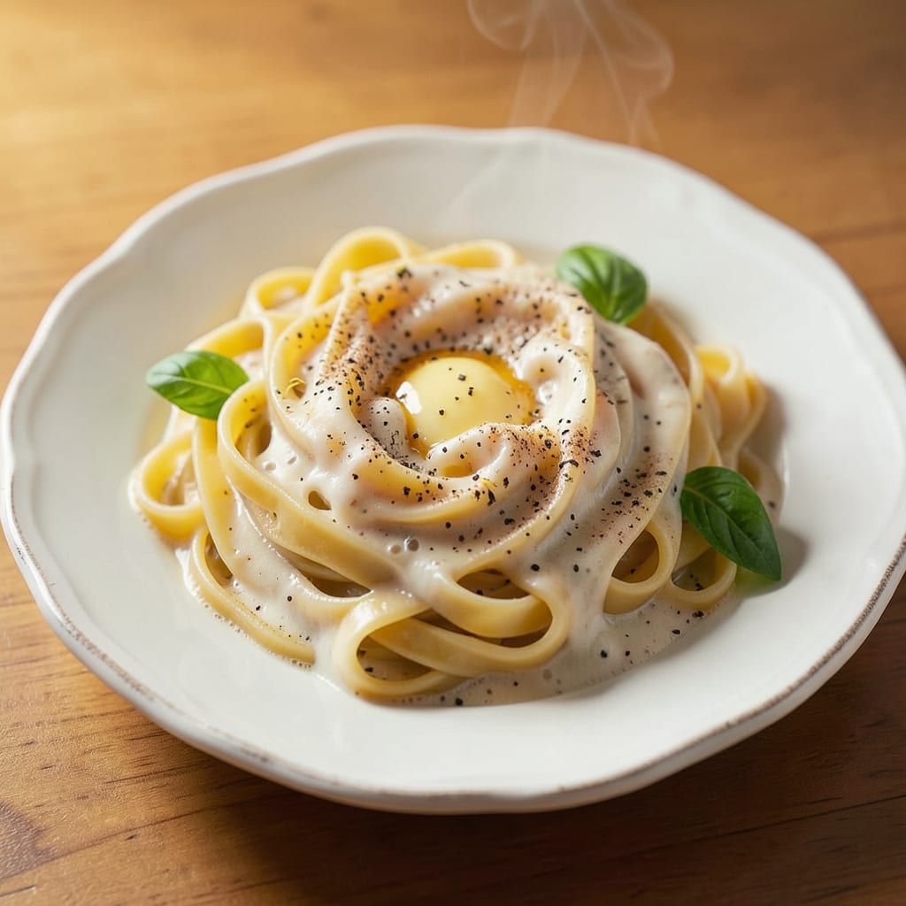 pasta in white sauce recipe detailed visual guide