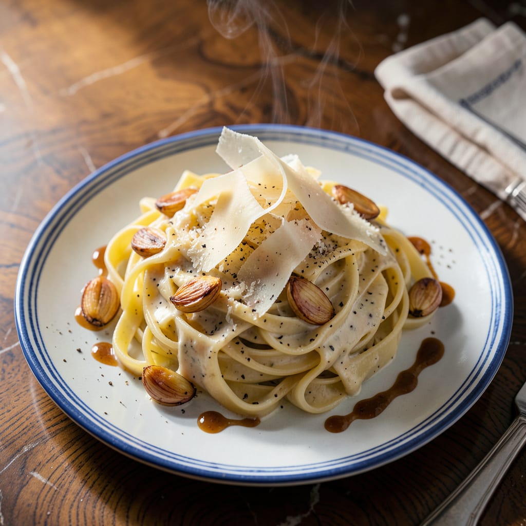 Visual representation of Pasta Recipe Without Tomato Sauce: Creamy Garlic Parmesan Perfection