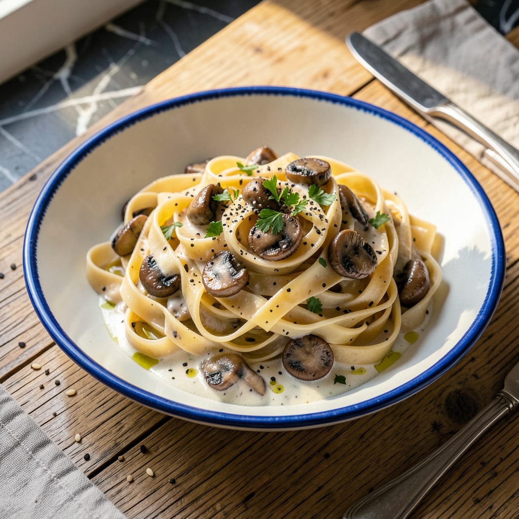 Pasta With Mushroom Sauce Recipe: Creamy Umami Goodness in 25 Minutes detailed visual guide