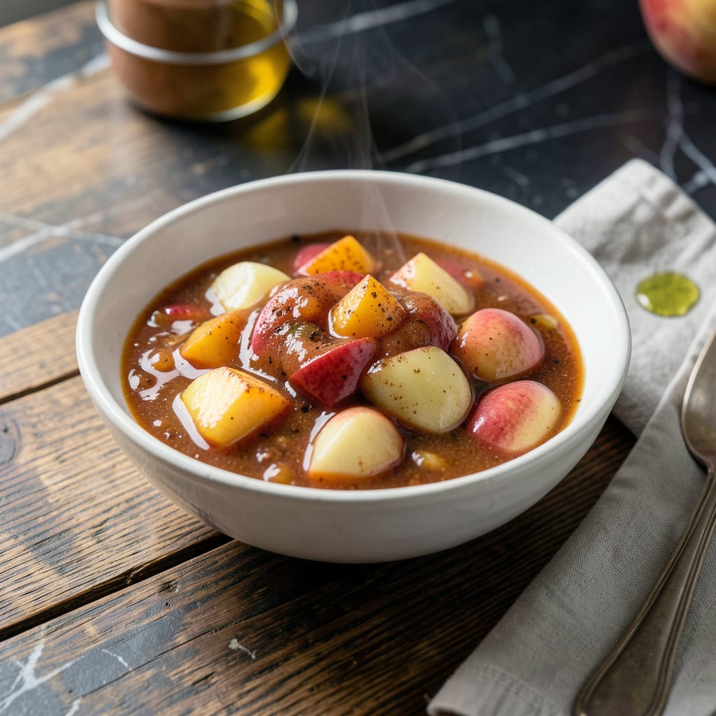 Complete Peach Apple Sauce Recipe: Natural Sweetness in Every Spoon overview image