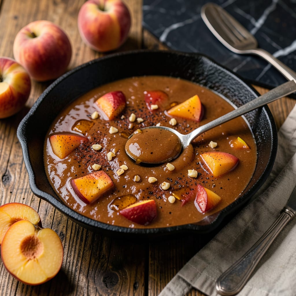 Peach BBQ Sauce Recipe: Sweet, Smoky Glaze for Grilling Season illustration with key details