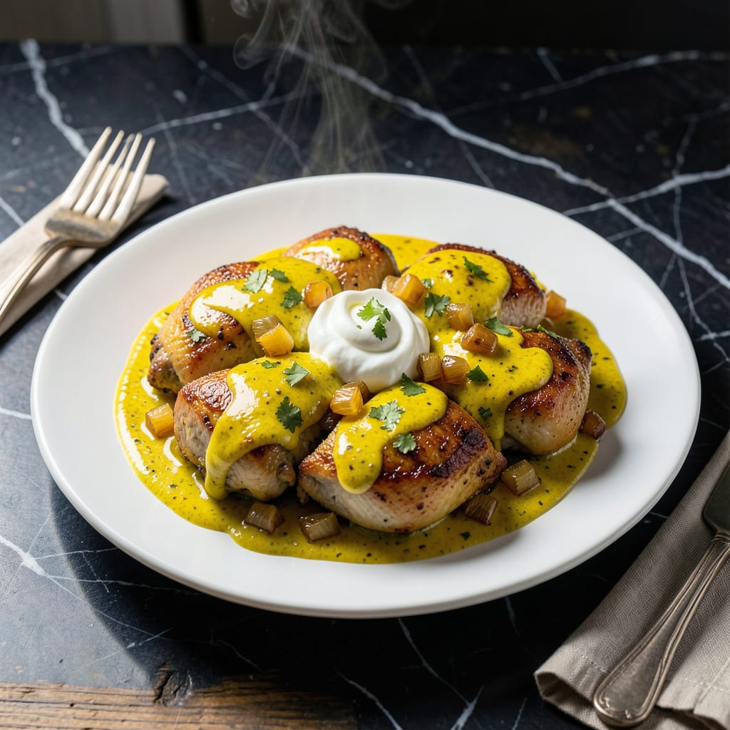 Complete Peruvian Chicken Yellow Sauce Recipe: Aji Amarillo Creamy Spiced Delight overview image