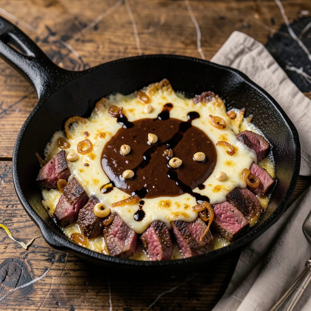 Philly Steak Sauce Recipe: Bold, Cheesy Flavor for Sandwich Perfection illustration with key details