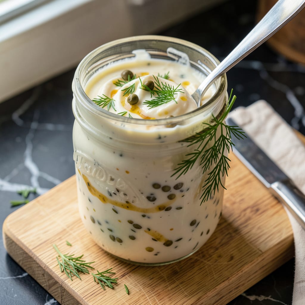 Visual representation of Pioneer Woman Tartar Sauce Recipe: Creamy, Tangy Dip for Seafood Lovers