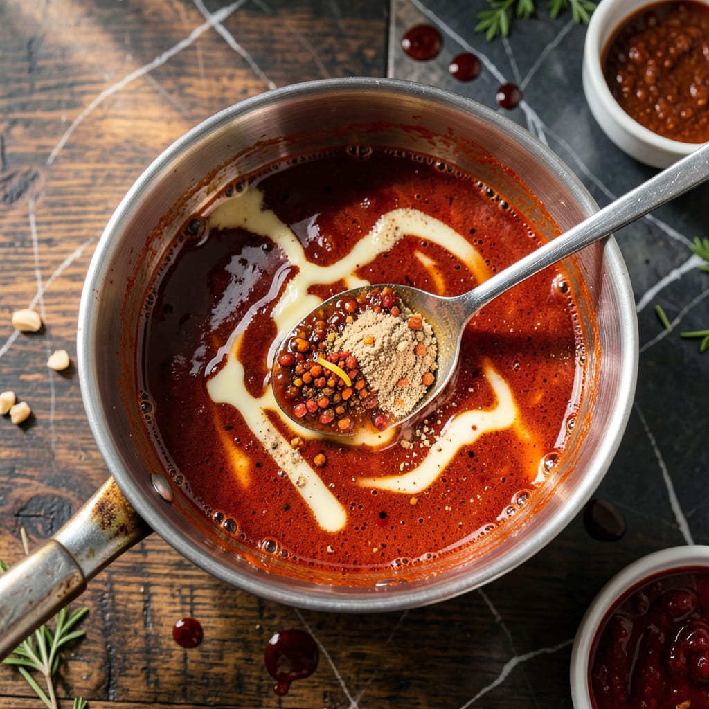 Pizza Hut Buffalo Burnin' Hot Sauce Recipe: Spicy, Tangy Copycat Perfection illustration with key details