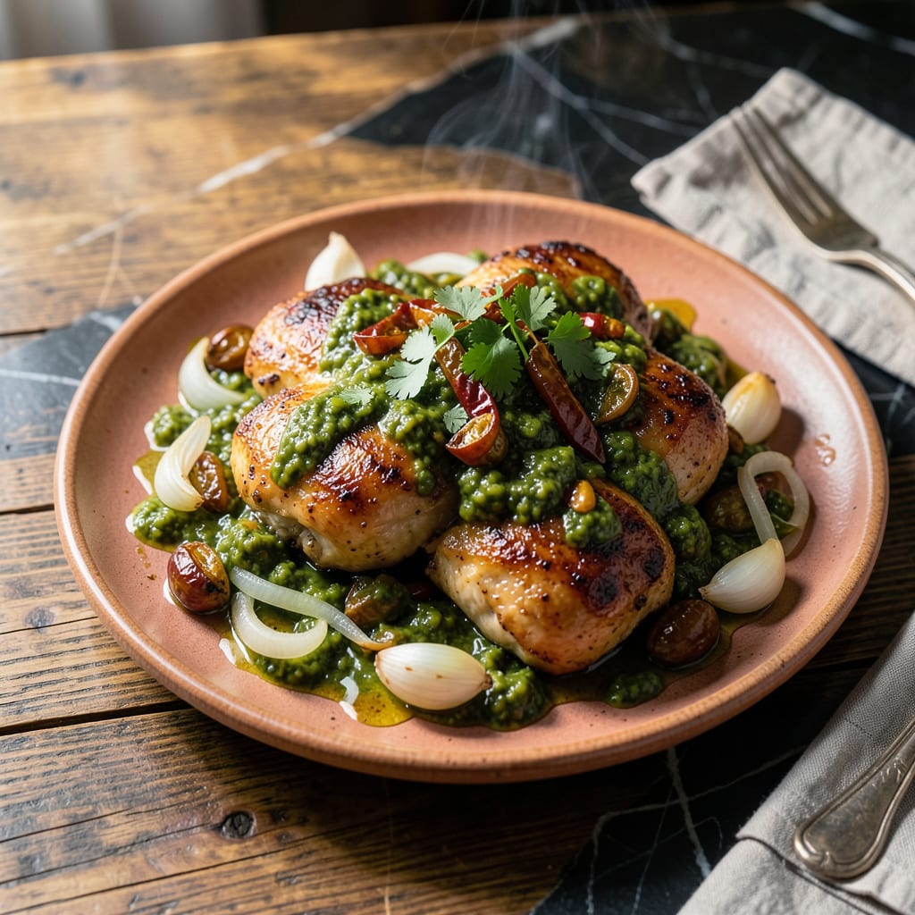Complete Pollo Regio Green Sauce Recipe: Northern Mexico's Herb Infused Masterpiece overview image