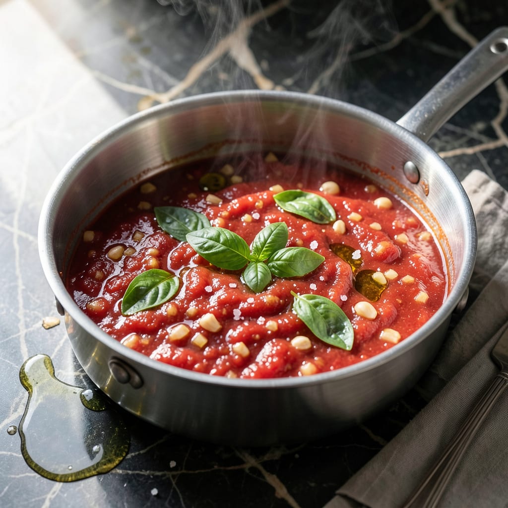 Pomi Tomato Sauce Recipe: Bright Italian Simplicity in a Jar detailed visual guide