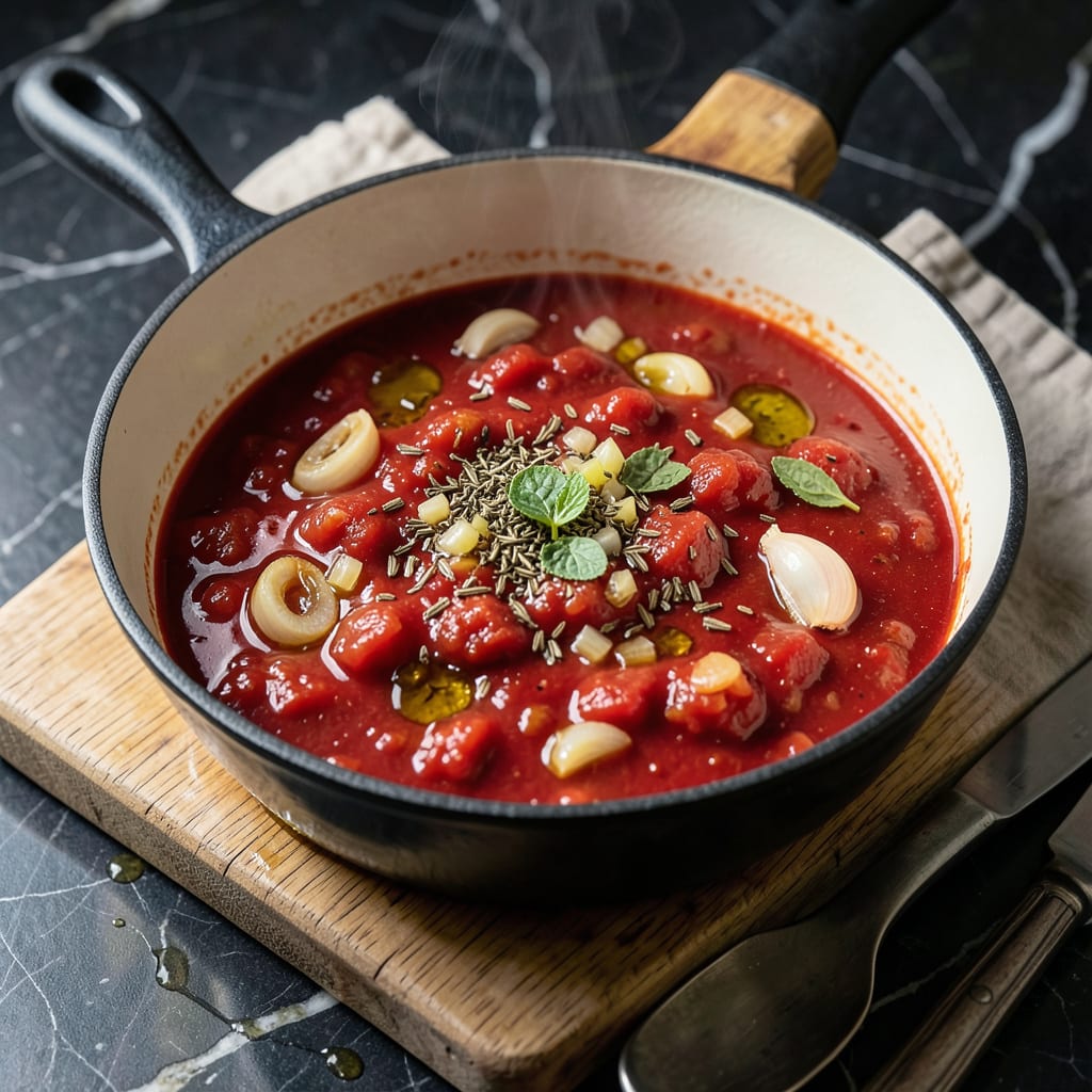 Quick Red Sauce Recipe: Bold Tomato Flavor in 15 Minutes detailed visual guide