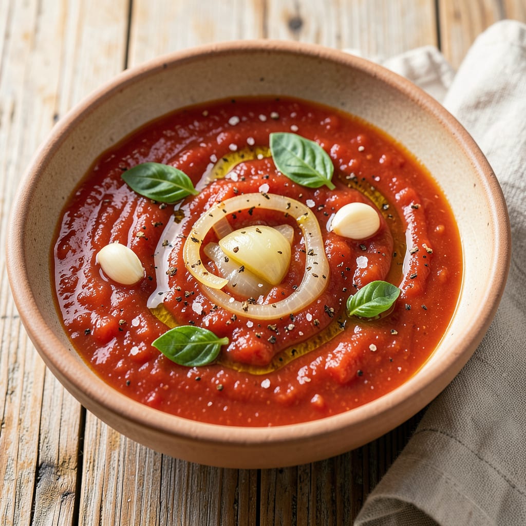 Complete raos sensitive marinara sauce recipe overview image