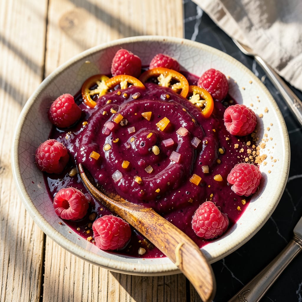 Raspberry Habanero Sauce Recipe: Sweet Heat for Grilling and Dipping example with annotations