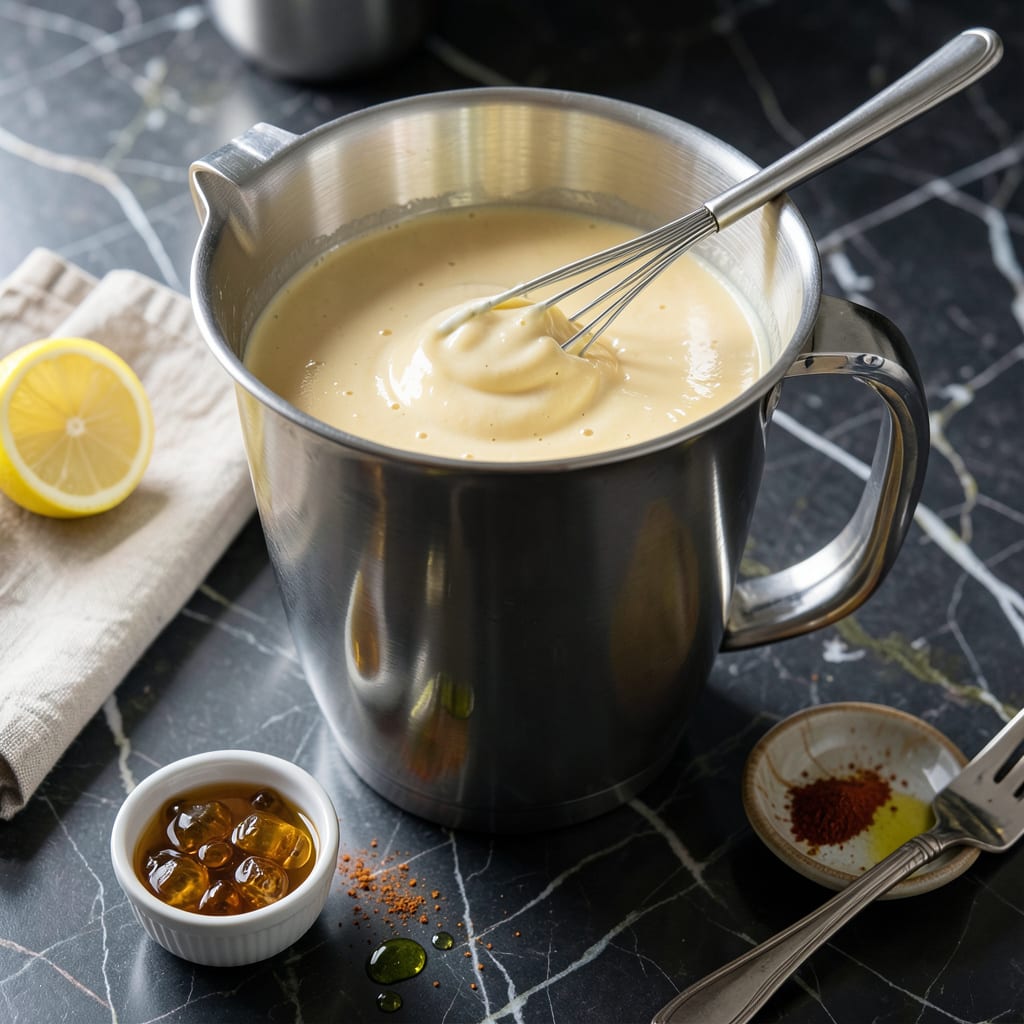 Comprehensive Recipe for Hollandaise Sauce in a Blender: Silky Emulsion in Under 5 Minutes visual reference