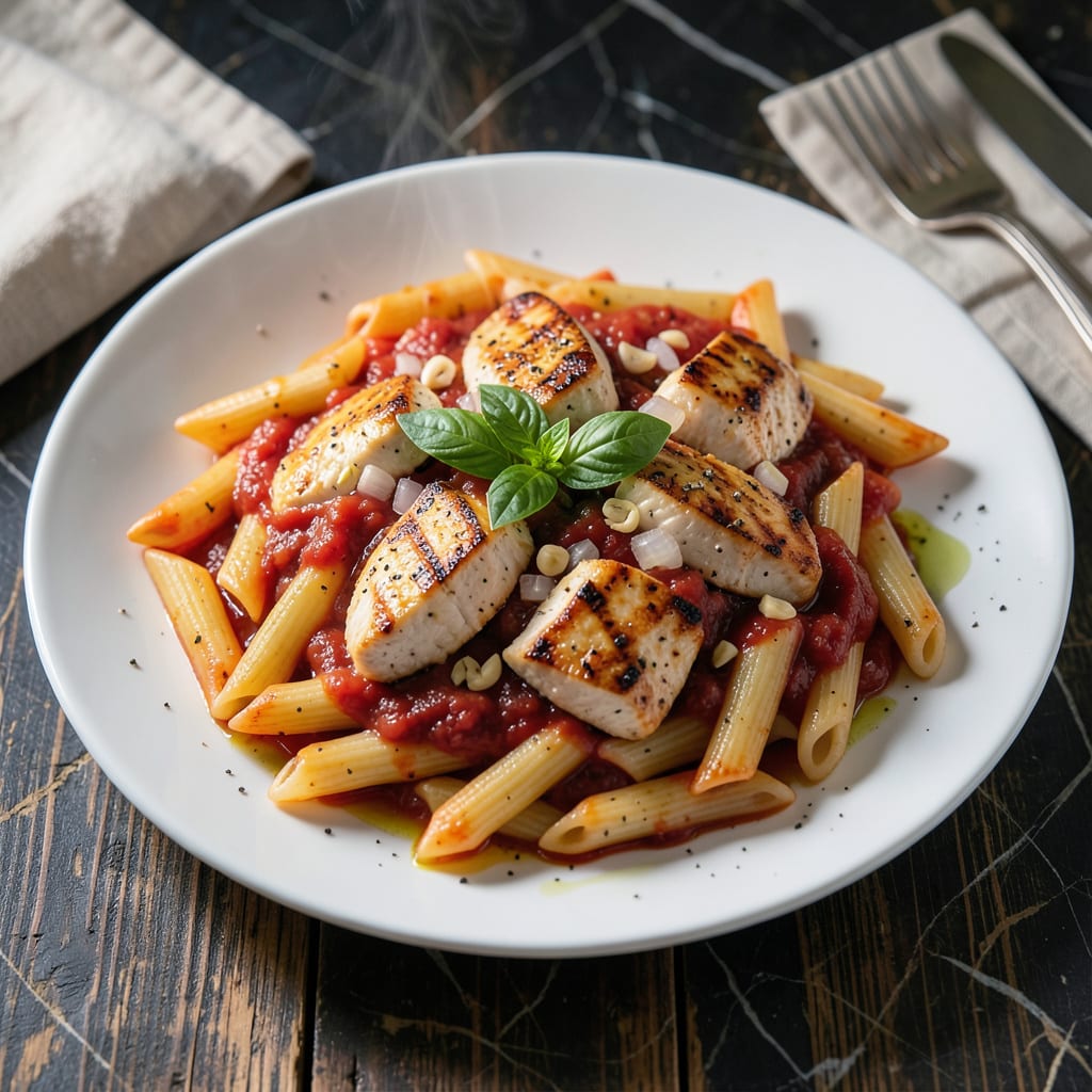 Red Sauce Pasta With Chicken Recipe: One Pot Italian Comfort detailed visual guide