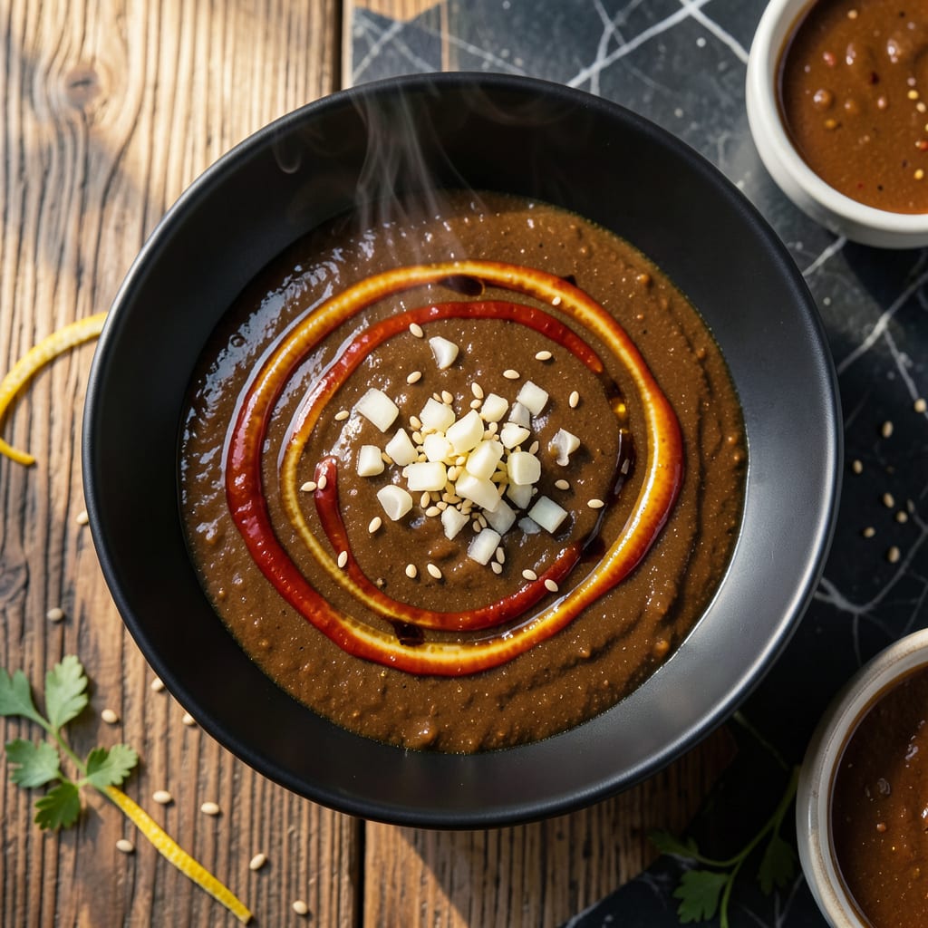 Rice Bowl Sauce Recipe: Umami Packed Drizzle for Custom Bowls example with annotations