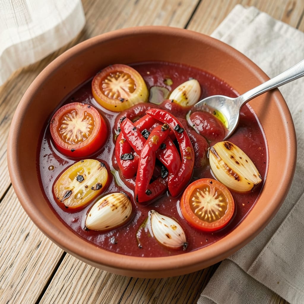 Roasted Vegetable Sauce Recipe: Rich, Smoky Depth for Pasta Night illustration with key details