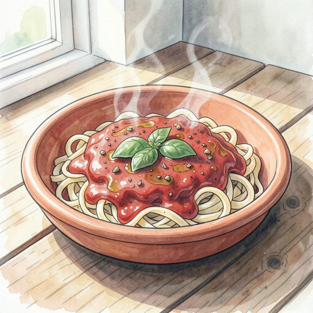 Visual representation of Roma Tomato Pasta Sauce Recipe: Rich and Tangy Homemade Flavor