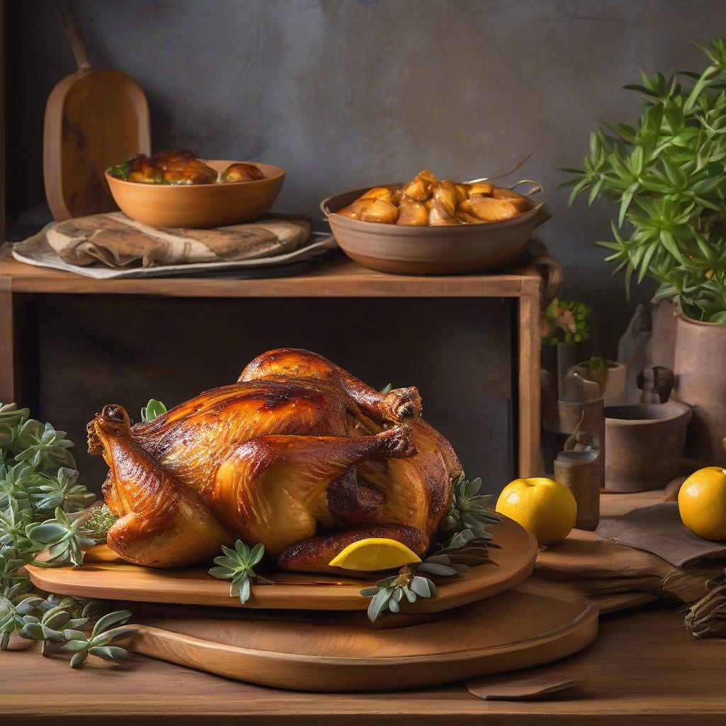 Visual representation of Rotisserie Chicken Recipe Oven: Juicy and Crispy Perfection
