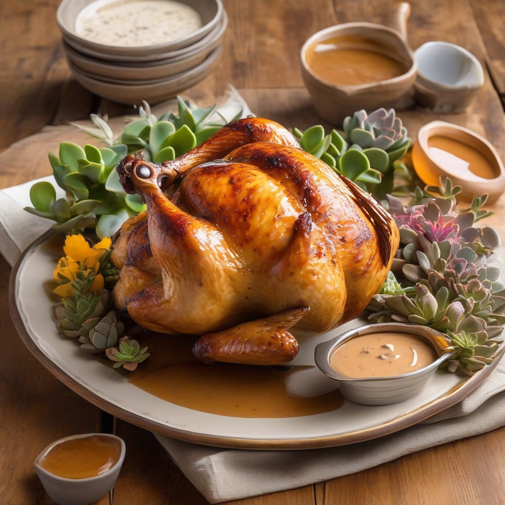 Rotisserie Chicken Sauce Recipe: Rich and Tangy Flavor Boost example with annotations