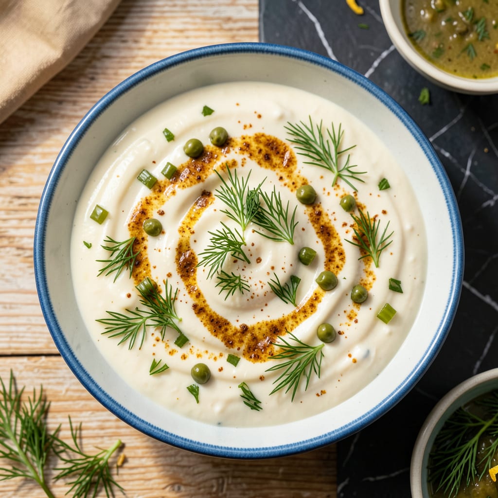 Visual representation of Russian Sauce Recipe: Tangy Creamy Condiment for Any Dish