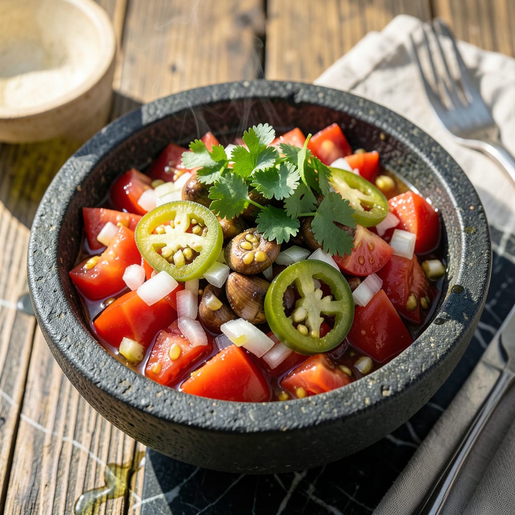 Salsa Sauce Recipe Easy: Fresh Tomato Zing in Minutes illustration with key details