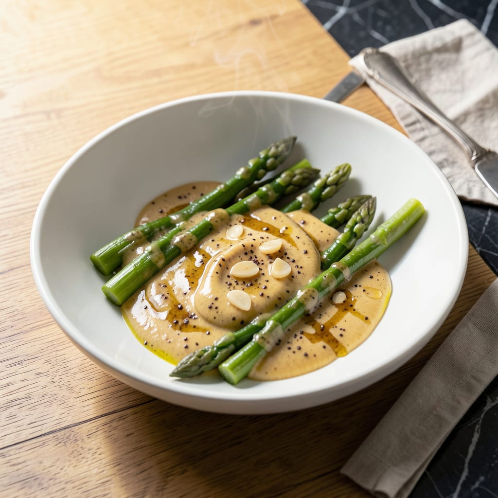 Complete Sauce For Asparagus Recipe: Lemon Garlic Drizzle for Spring Veggies overview image