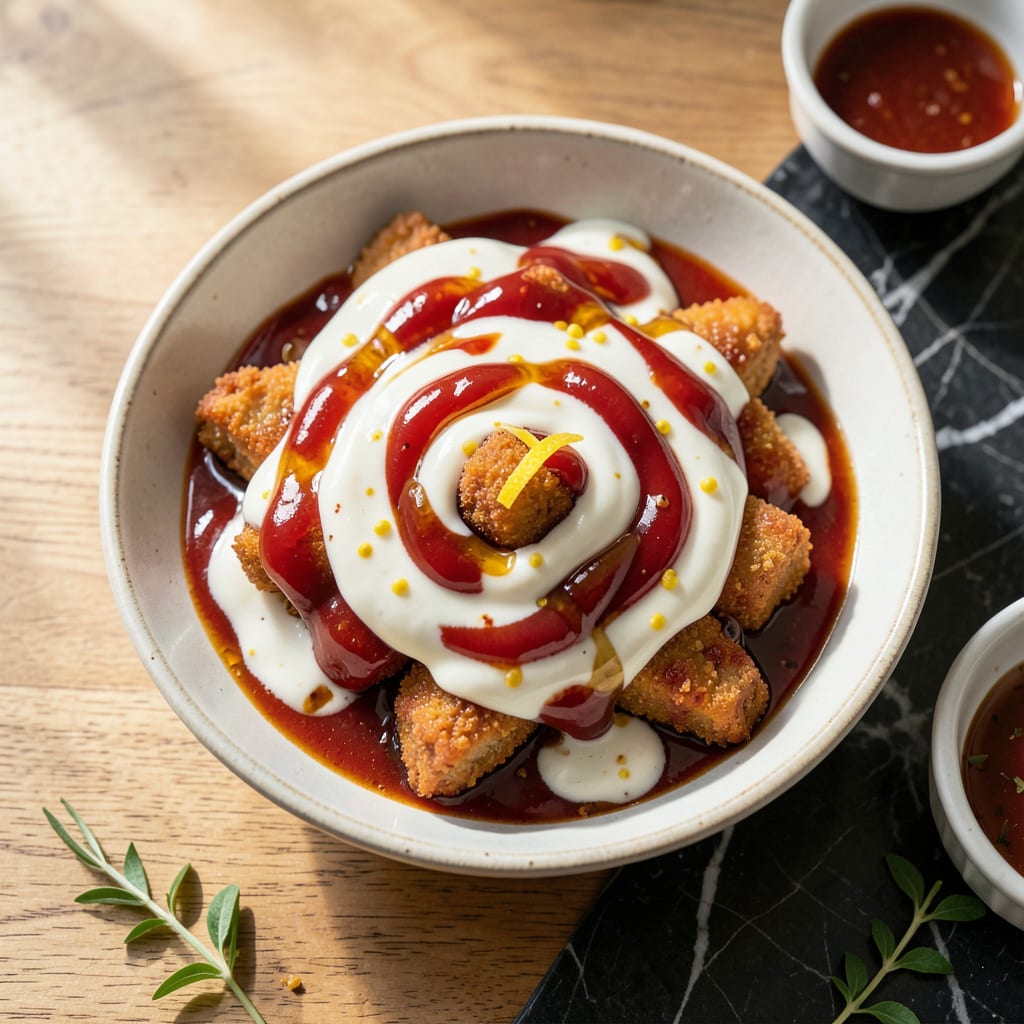Sauce for Catfish Nuggets: Zesty Southern Style Dipping Delight example with annotations