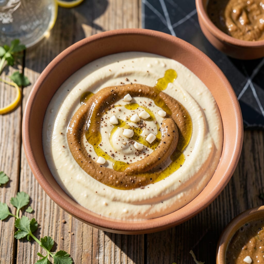 Comprehensive Sauce for Falafel Recipe: Tangy Tahini Drizzle with Garlic Depth visual reference
