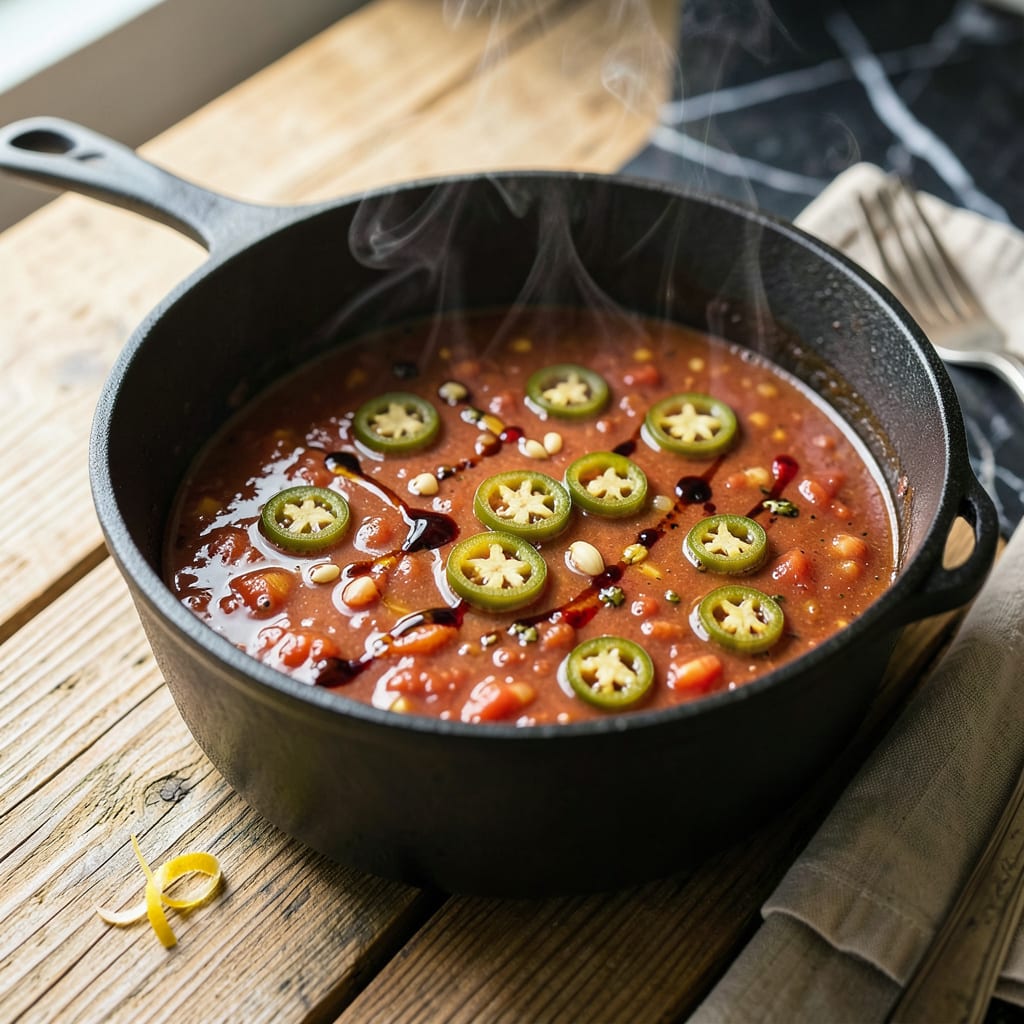 Complete Sauce Piquante Recipe: Tangy, Spicy Louisiana Style Heat for Any Dish overview image