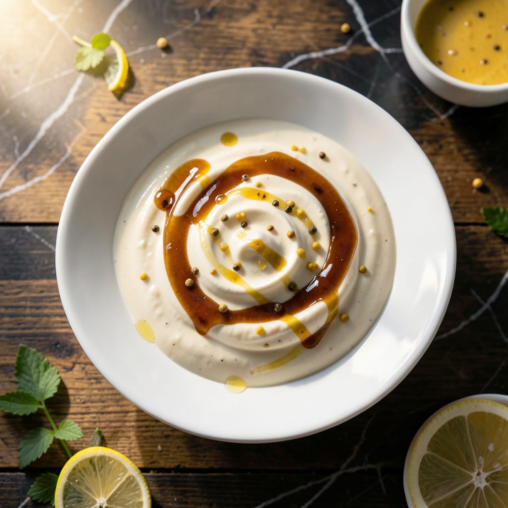 Sizzler Malibu Chicken Sauce Recipe: Tangy Honey Mustard Emulsion detailed visual guide