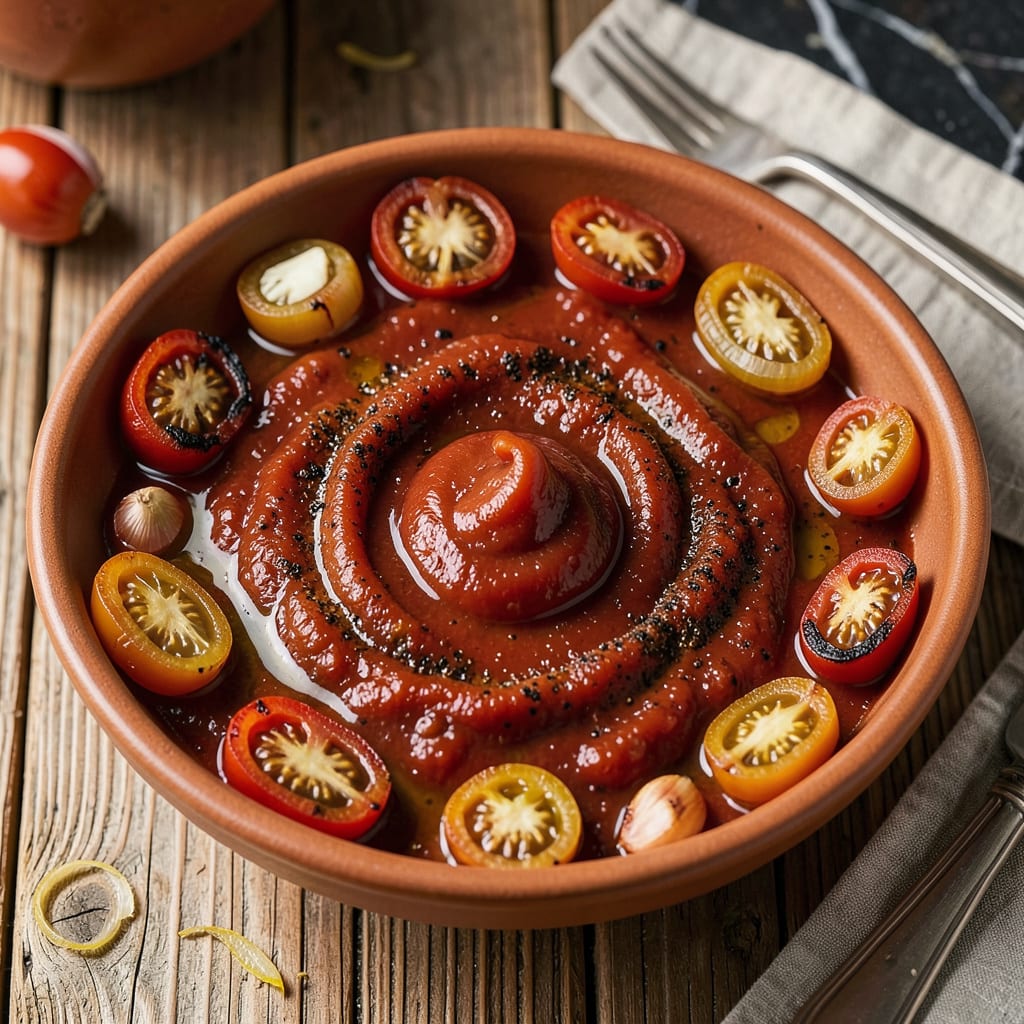 Visual representation of Smoked Tomato Sauce Recipe: Deep, Rich Flavor for Pasta and Pizzas