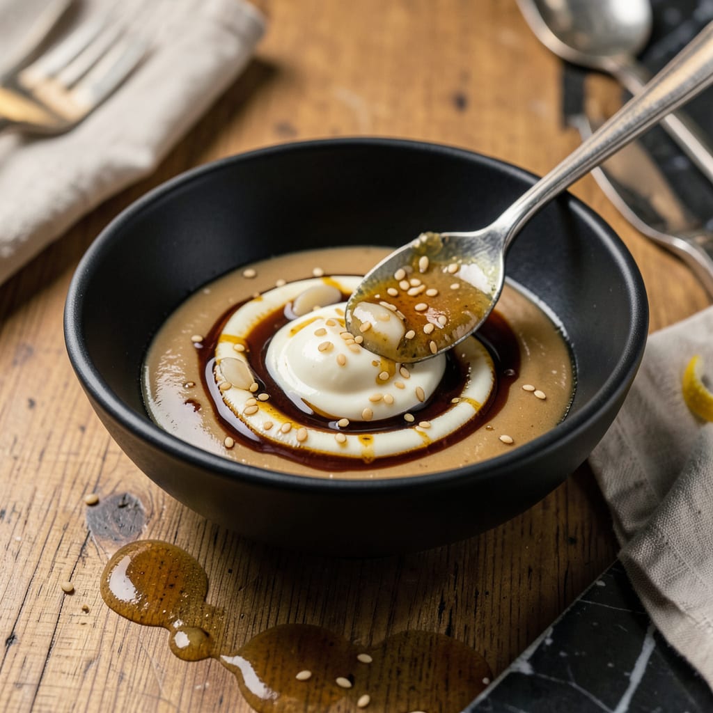 Comprehensive soy butter sauce recipe visual reference
